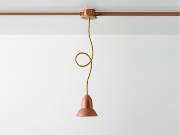 MULTIBOX SYSTEM - LED adjustable copper ceiling lamp with swing arm by Aldo Bernardi - view 3